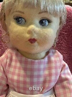 Edith The Lonely Doll By Madam Alexander Felt Doll