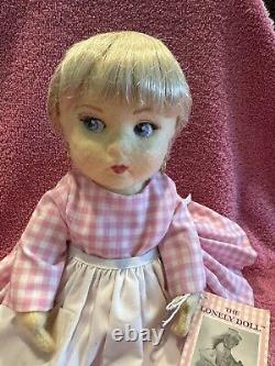 Edith The Lonely Doll By Madam Alexander Felt Doll