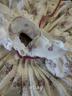 Gorgeous Day Dress & Slip Made To Fit 20 Vintage Madam Alexander Cissy Doll