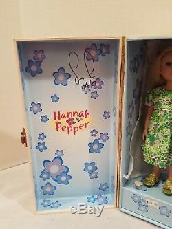 HANNAH PEPPER TRUNK SET 10 Doll with Outfits MADAME ALEXANDER NEW