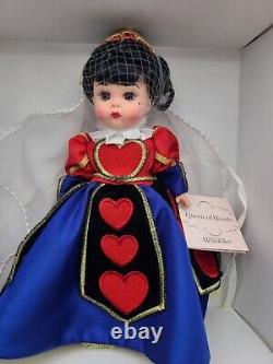 HTF Madame Alexander Queen of Hearts 8 Doll with Flamingo & Hedgehog NEW 38410