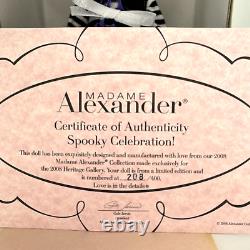 Halloween Doll Madame Alexander Spooky Celebration Heritage Gallery NEW in Box