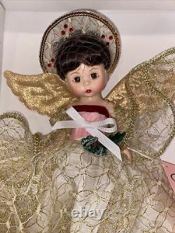 Hard To Find 2015 Madame Alexander 8 Doll GOLDEN ANGEL TREE TOPPER 71050