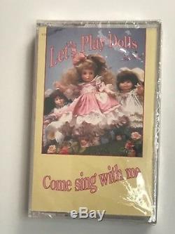 Lets Play Dolls Cherish Vinyl Doll 12 By Alice Darling & New Audiocassette Nib