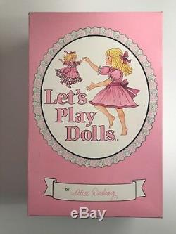 Lets Play Dolls Cherish Vinyl Doll 12 By Alice Darling & New Audiocassette Nib