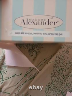 Lovely Madame Alexander Doll, See No Evil, Hear No Evil, Speak No Evil, NIOB