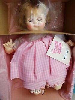 MADAM ALEXANDER DOLL COMPANY PUDDIN DOLL PINK 3930 DRESS creepy haunted toy