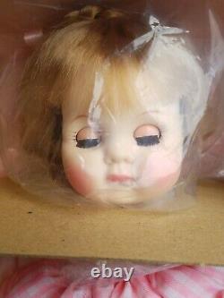 MADAM ALEXANDER DOLL COMPANY PUDDIN DOLL PINK 3930 DRESS creepy haunted toy