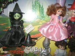 MADAME ALEXANDER 2007 Wizard Of Oz DOLLS, TMNT McDonalds STORE DISPLAY HAPPY MEAL