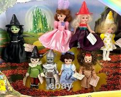 MADAME ALEXANDER 2007 Wizard of Oz McDonald's Happy Meal Dolls in Store Display