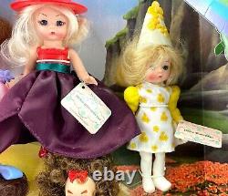 MADAME ALEXANDER 2007 Wizard of Oz McDonald's Happy Meal Dolls in Store Display