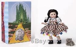 MADAME ALEXANDER 75TH ANNIVERSARY DOROTHY ARRIVES IN MUNCHKINLAND WithTOTO NIB$110