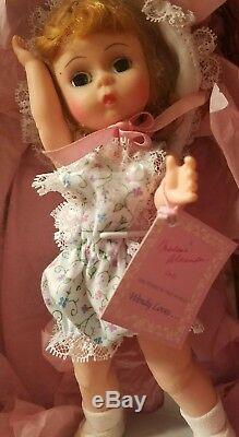 MADAME ALEXANDER 8 Doll Wendy Loves Learning To Sew New in Basket