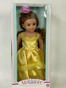 MADAME ALEXANDER DOLL 18 DISNEY Princess BELLE #61220 Beauty & the Beast