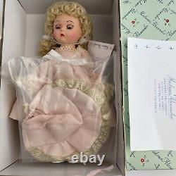 MADAME ALEXANDER FILL MY HEART 8 DOLL #28745 Pink Dress Curly Blonde Hair NIB