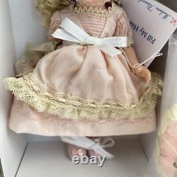 MADAME ALEXANDER FILL MY HEART 8 DOLL #28745 Pink Dress Curly Blonde Hair NIB