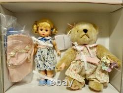 MADAME ALEXANDER FLOWERY GOODNESS WENDY 8 Doll & BEAR RARE MINT & NRFB