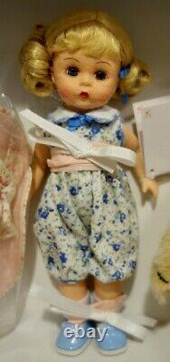 MADAME ALEXANDER FLOWERY GOODNESS WENDY 8 Doll & BEAR RARE MINT & NRFB