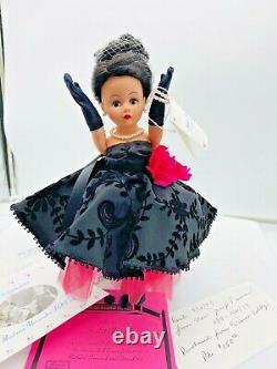 MADAME ALEXANDER MADC Premiere Luncheon DOLL 10 SCARLETT GLAMOUR Box Tag COA