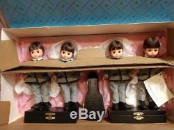 MADAME ALEXANDER dolls 8 BEATLES dolls SET 3 GUITARS NEW Rock N Roll RARE
