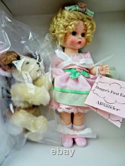 MIB Madame Alexander DANGER'S FIRST EASTER SET Doll/Dog Set #45430 New NRFB