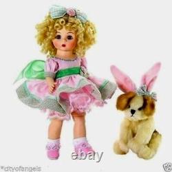 MIB Madame Alexander DANGER'S FIRST EASTER SET Doll/Dog Set #45430 New NRFB
