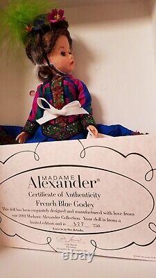 MIB Madame Alexander French Blue Godey LE 527/750