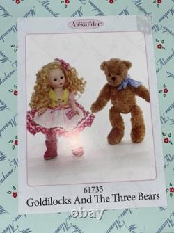 MIB Madame Alexander GOLDILOCK THE THREE BEARS? Wendy Doll #61735 NRFB