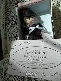 MIB Madame Alexander Going to the Fair & EXPO Philadelphia 1876 LE 53/126 13/72