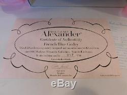 MIB Rare Madame Alexander French Blue Godey Victorian Collection 10 33565