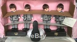 MIB THE BEATLES ROCK GROUP MADAME ALEXANDER 8 DOLLS, #22110, With 3 GUITARS