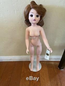 MODERN Jointed Cissy Doll Madame Alexander, NUDE Waist, knee, Joints New With Tag