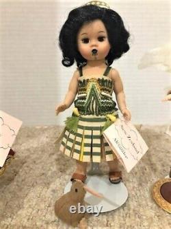 Madam Alexander Doll Lot, Carribean, Finland, New Zealand, Turkey, NIB, Beautiful