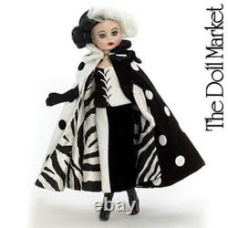 Madame Alexander 10'' Cruella De Vil Cissette Doll Disney New in Box