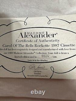 Madame Alexander 10 Doll 49190 Carol of the Bells Rockette 1987 Cissette, NIB