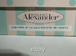 Madame Alexander 10 Doll 49190 Carol of the Bells Rockette 1987 Cissette, NIB