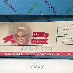 Madame Alexander 10 Flapper Frolics MADC Convention Doll & Memoribilia 1988 NIB
