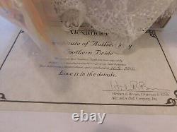 Madame Alexander 10 Limited Ediiton Souther Bride Doll #25985