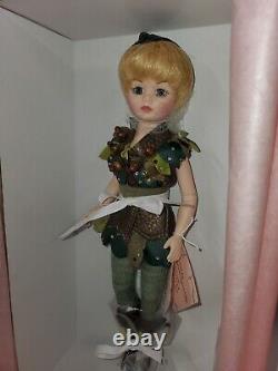 Madame Alexander 10 Peter Pan 62490 Cissette Doll 2011 of 125 & tink 66915 NIB