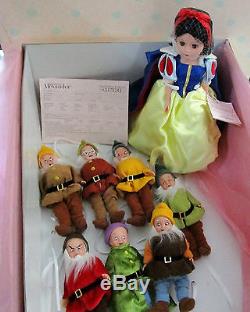 Madame Alexander 10 Snow White & Seven Dwarves Doll Set #35520 Rare Nib