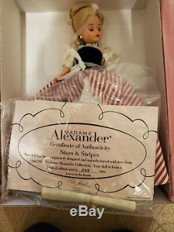 Madame Alexander 10 Stars & Stripes 33740 NRFB Ltd Edition 233 of 800