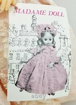 Madame Alexander 14 Madame Doll #1460 with Tag & Pearls in Secret Pocket 1967 NIB