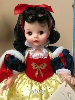 Madame Alexander 14 Storyland Friends SNOW WHITE Trunk Set 1996- Immaculate