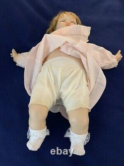 Madame Alexander 1965 Vintage 20 Puddin Crier Baby Doll Tag New Crier