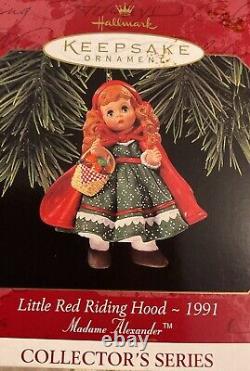 Madame Alexander 1991 Hallmark Keepsake Ornament Little Red Riding Hood NIB