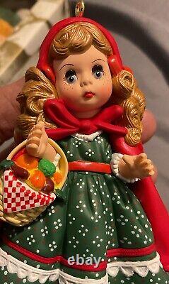 Madame Alexander 1991 Hallmark Keepsake Ornament Little Red Riding Hood NIB