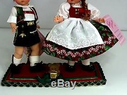 Madame Alexander 1992 8 Alpine Christmas Twin Dolls # MA-1030