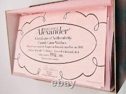 Madame Alexander 2006 Candy Cane Wishes 8 Doll Limited #0002/2000 New