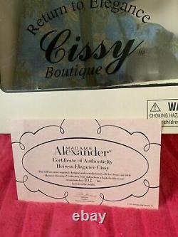 Madame Alexander 2006 Cissy 21 Heiress Elegance #42700 COA 002/100