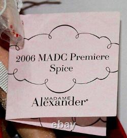 Madame Alexander 2006 Premiere Spice Cissette Doll # 41775 Mint In Box